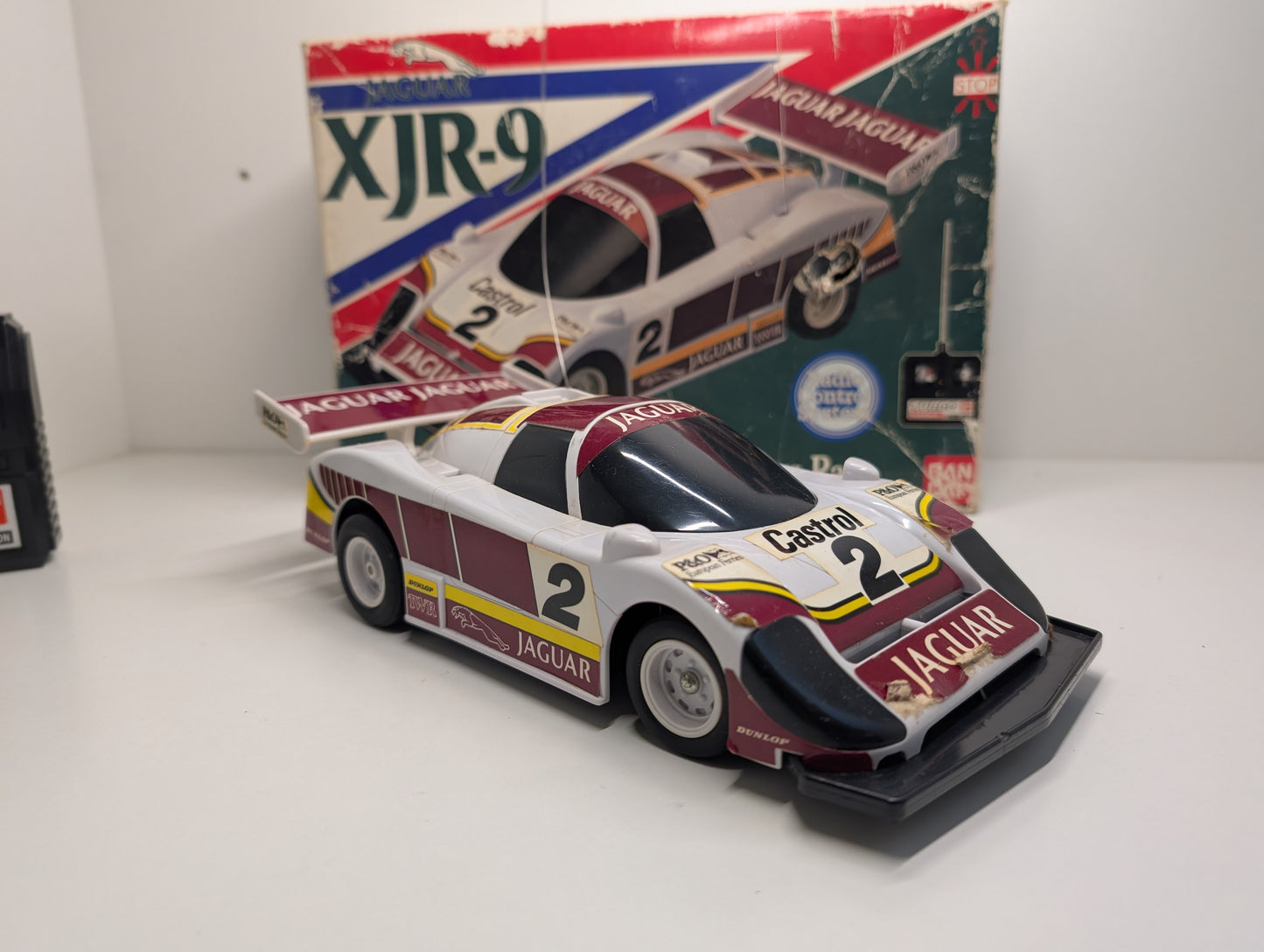 Bandai Radio Controlled Jaguar XJR-9 LeMans Group C Racer - Boxed
