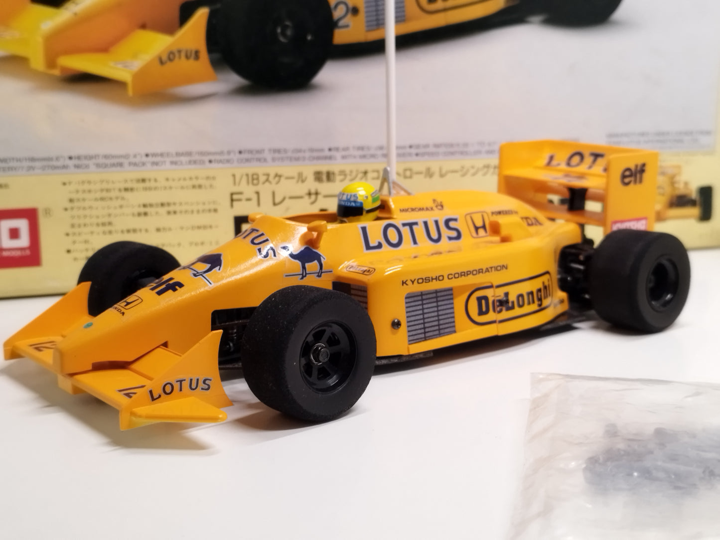 Kyosho 1/18 Scale RC Lotus 99T - Ayrton Senna