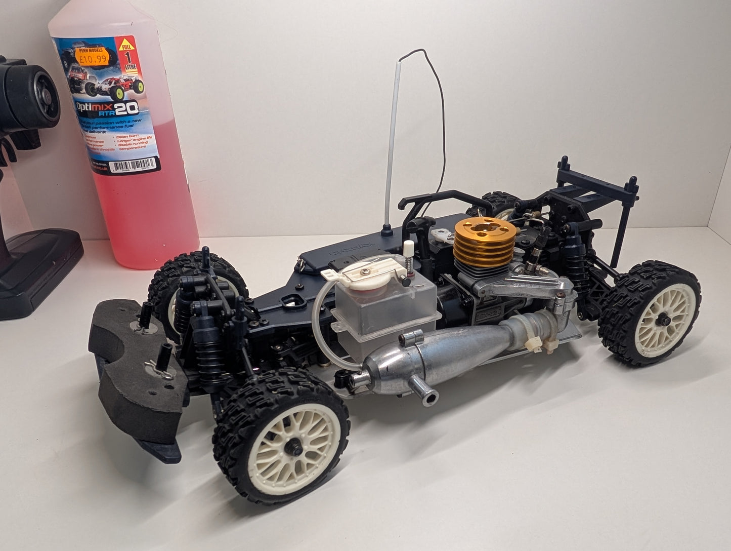 Kyosho 1/10 RC PureTen Nitro Car - Taisan Porsche / BTCC Vauxhall Astra - Ready to Run