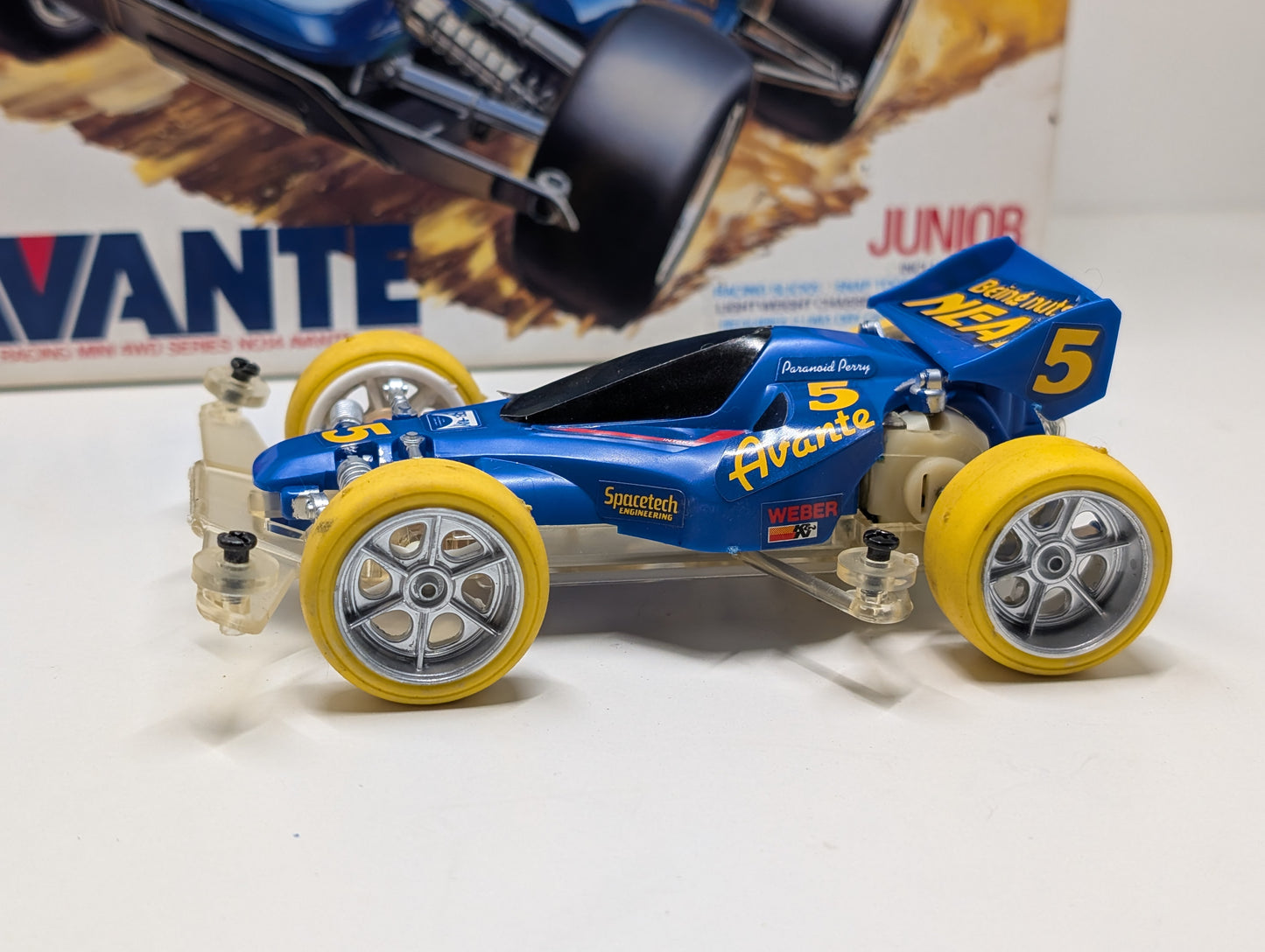 Tamiya 1988 18507-600 1/32 Avante Junior Special Edition Mini 4wd Buggy - Very Rare!