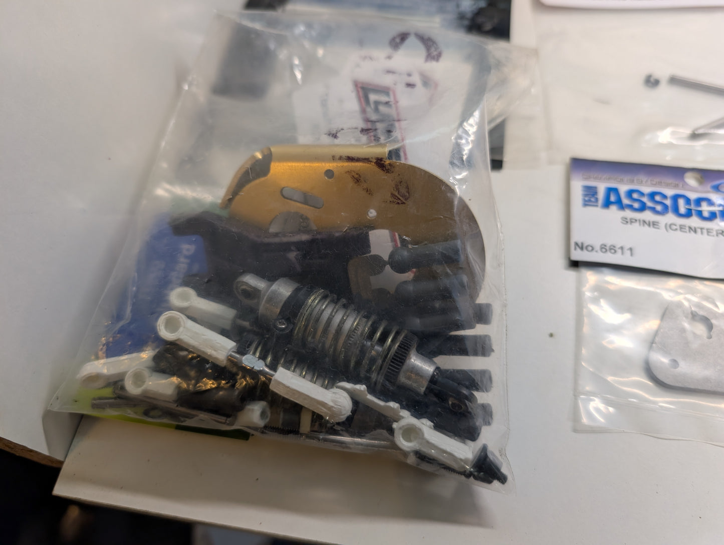 Vintage 1/10 Scale RC Team Associated RC10 A Stamp Gold Pan RC Buggy - Project