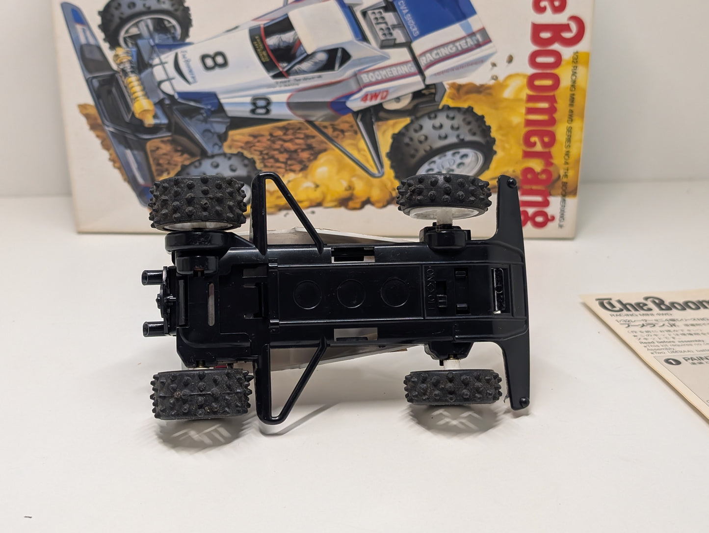 Tamiya 18004 1/32 The Boomerang Junior Mini 4wd Buggy 1986 - Boxed and Working