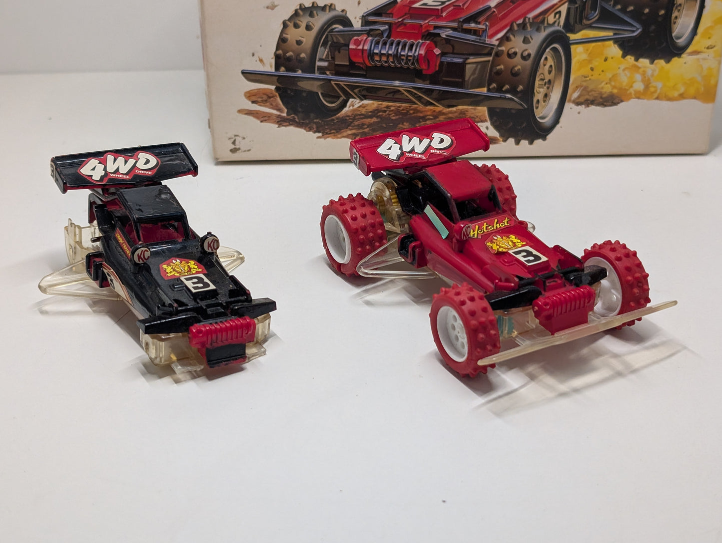 Tamiya 2901-600 1/32 Mini 4wd Hotshot Junior Clear Special Edition 1988 - Working