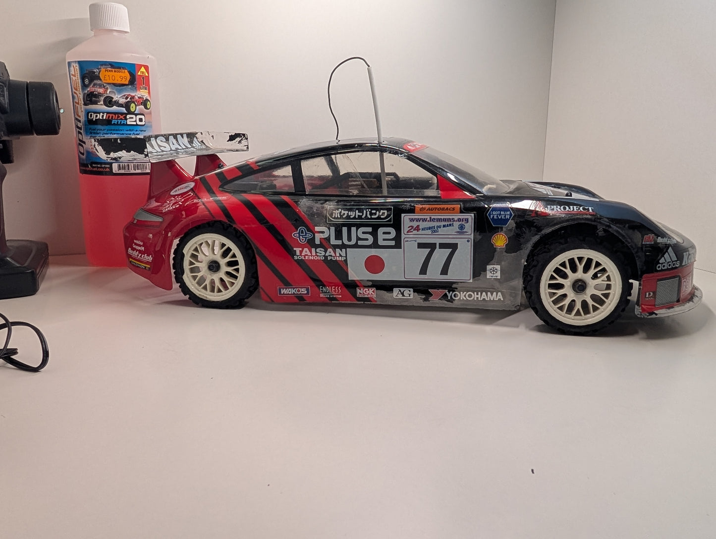 Kyosho 1/10 RC PureTen Nitro Car - Taisan Porsche / BTCC Vauxhall Astra - Ready to Run