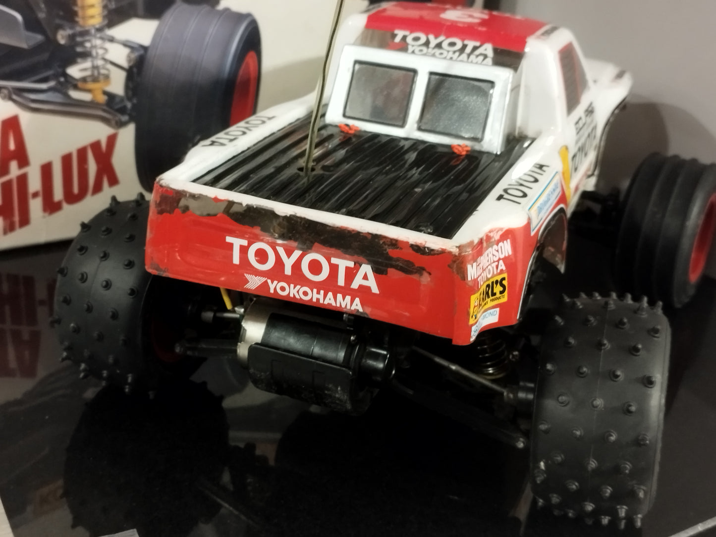 Tamiya 1/10 RC Toyota Hi-Lux Monster Racer 58086 Boxed - Rare