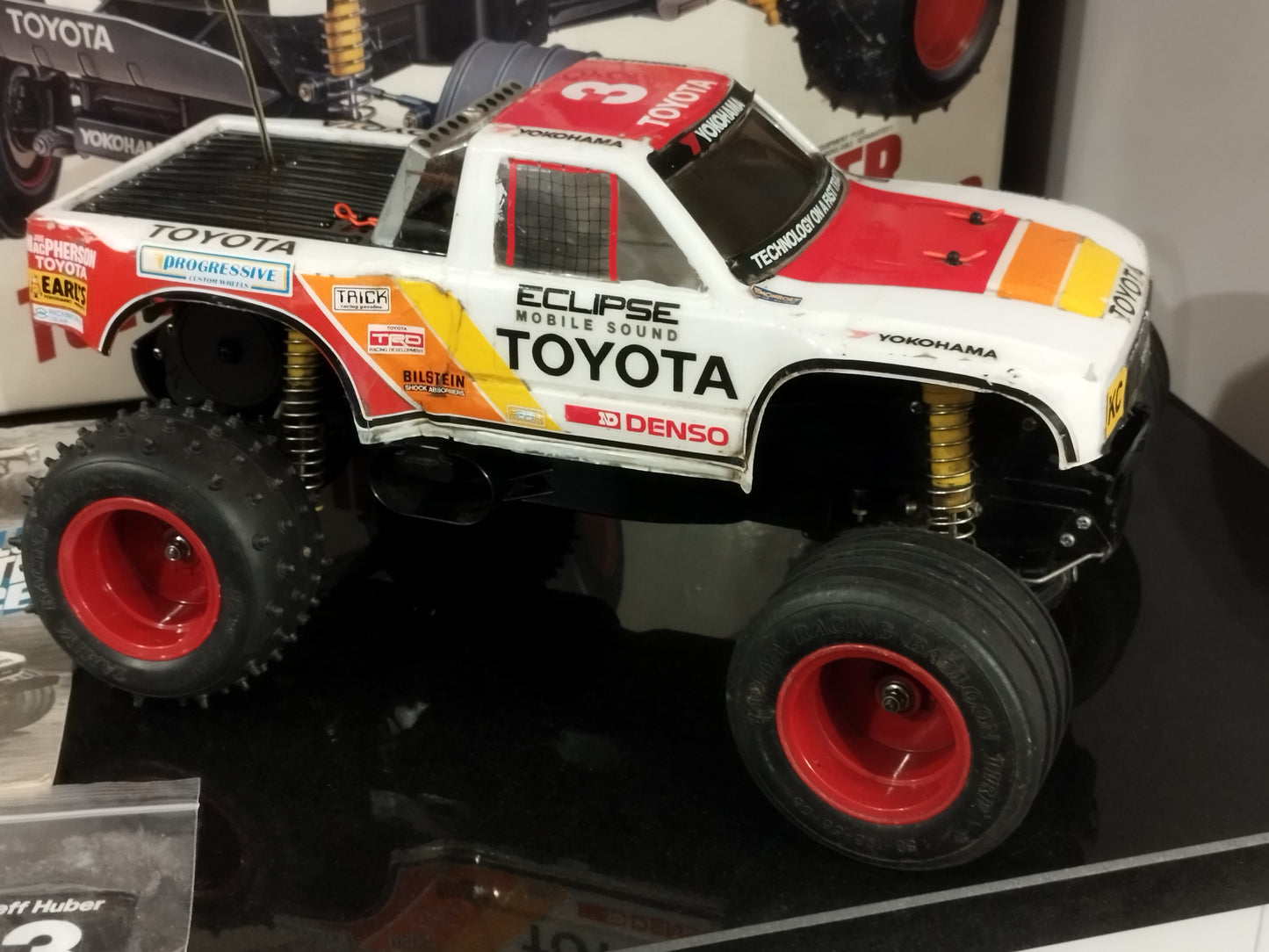 Tamiya 1/10 RC Toyota Hi-Lux Monster Racer 58086 Boxed - Rare