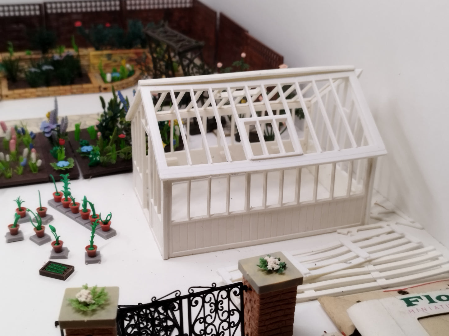 Britains Floral Miniature Garden Collection - 1960's Plastic Version