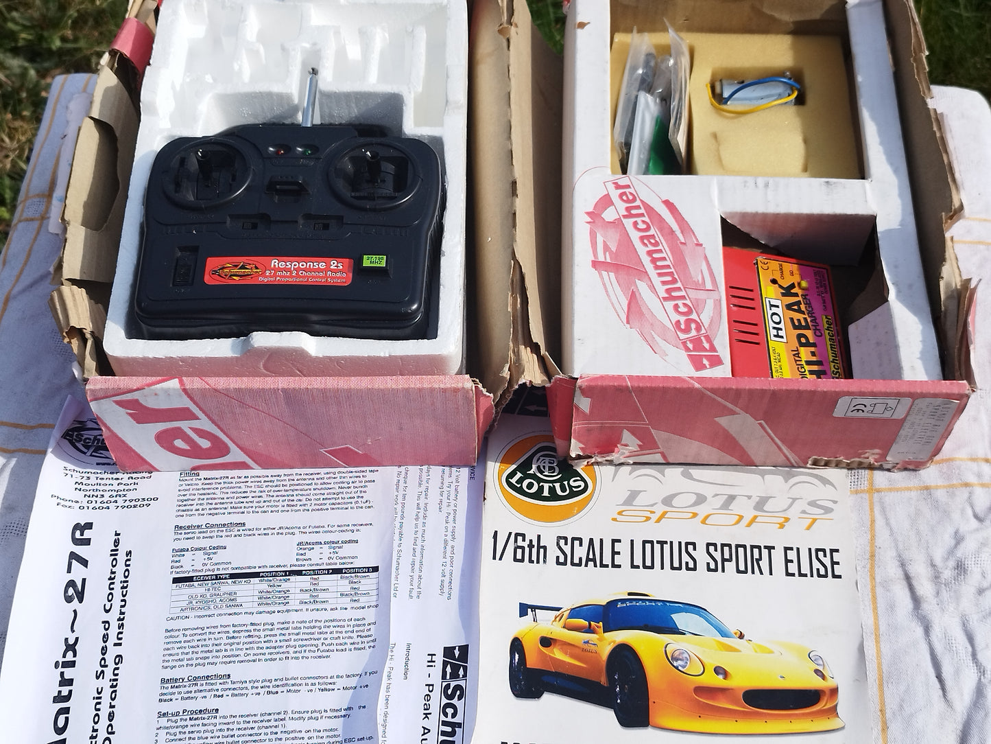 Schumacher 1/6 Scale RC Lotus Exige - Schumacher Big Six - Exceptionally Rare
