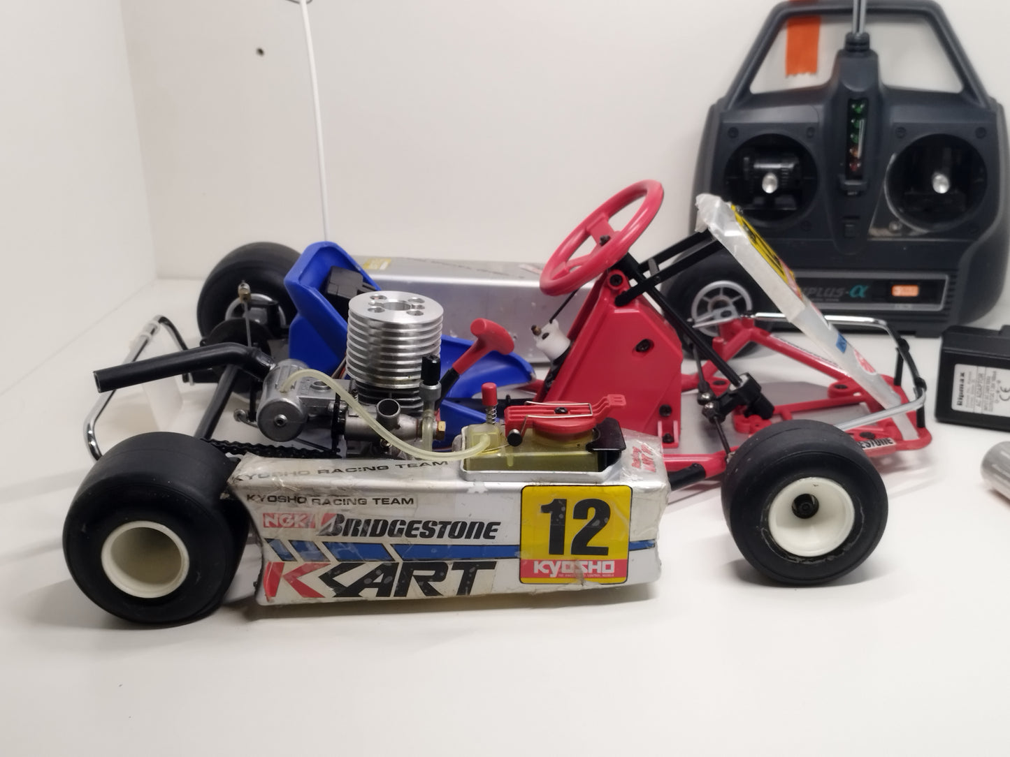 Kyosho 1/5 RC Racing Kart 10 Nitro Engine - Very Rare