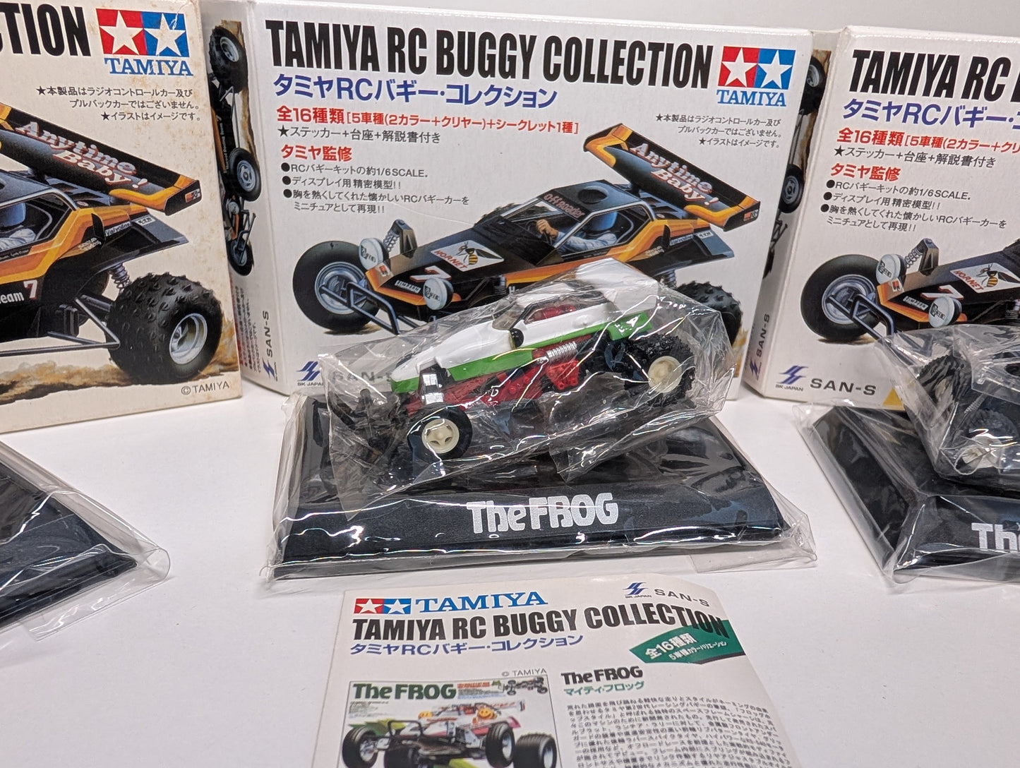Tamiya San-S RC Buggy Collection Cars x 3 - Rare