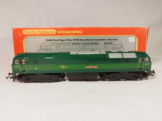 Hornby OO Gauge Brush Type 4 Diesel Electric "Windsor Castle" D1738