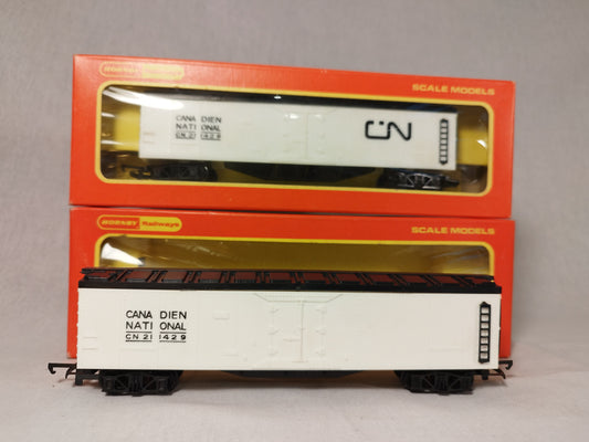 Hornby OO Gauge Canadian CN Rail Refrigerator Car Wagon Frigorifique R1291 Import Rare