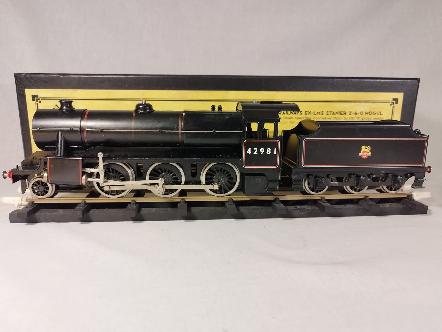 Bassett Lowke Live Steam Ex-LMS Stanier Mogul 2-6-0 Black No. 216 of 500