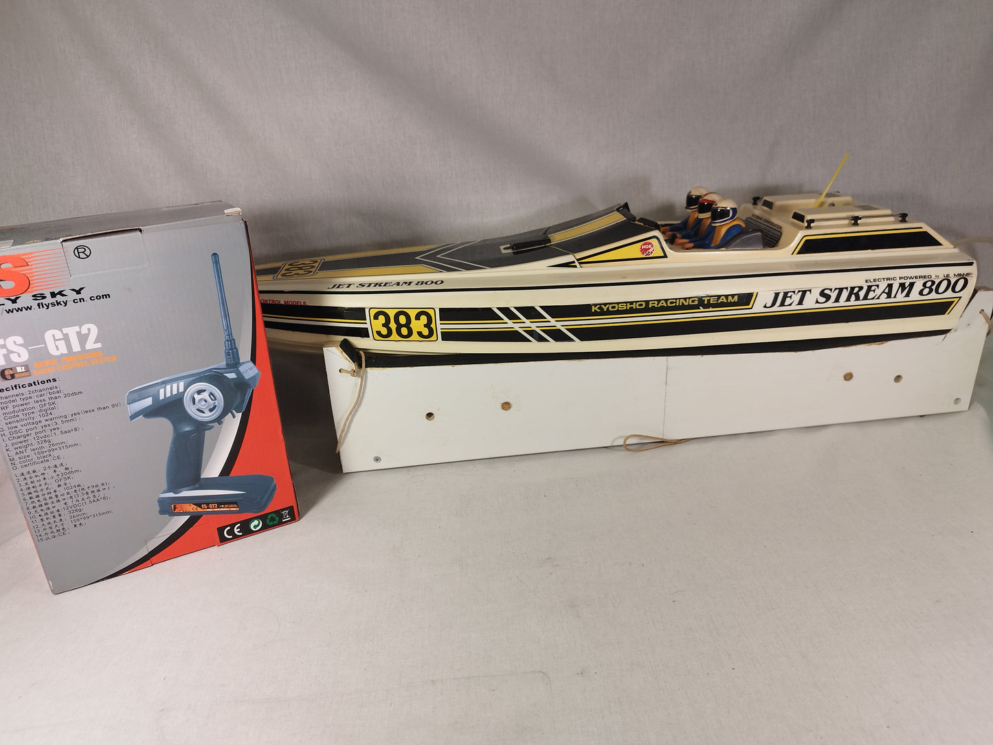 Kyosho Jet Steam 800 Brushless LiPo Vintage RC Power Boat