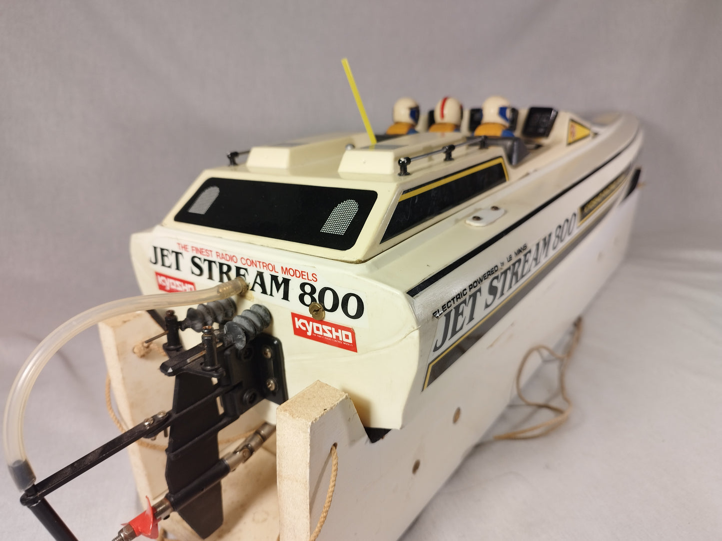 Kyosho Jet Steam 800 Brushless LiPo Vintage RC Power Boat