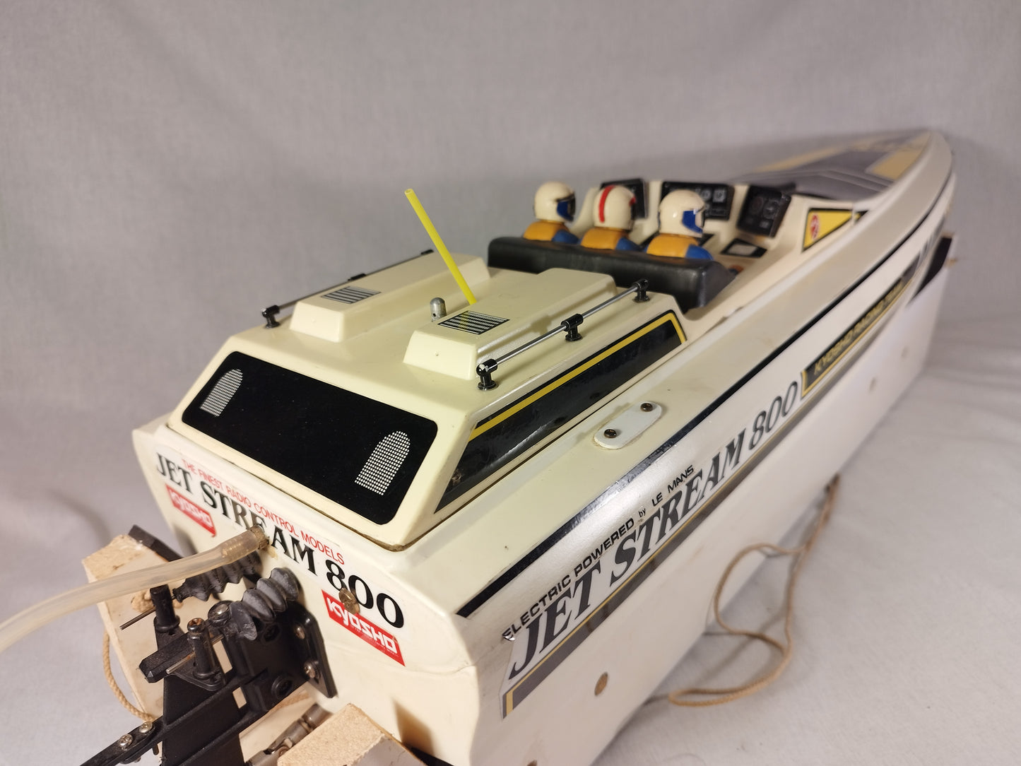 Kyosho Jet Steam 800 Brushless LiPo Vintage RC Power Boat