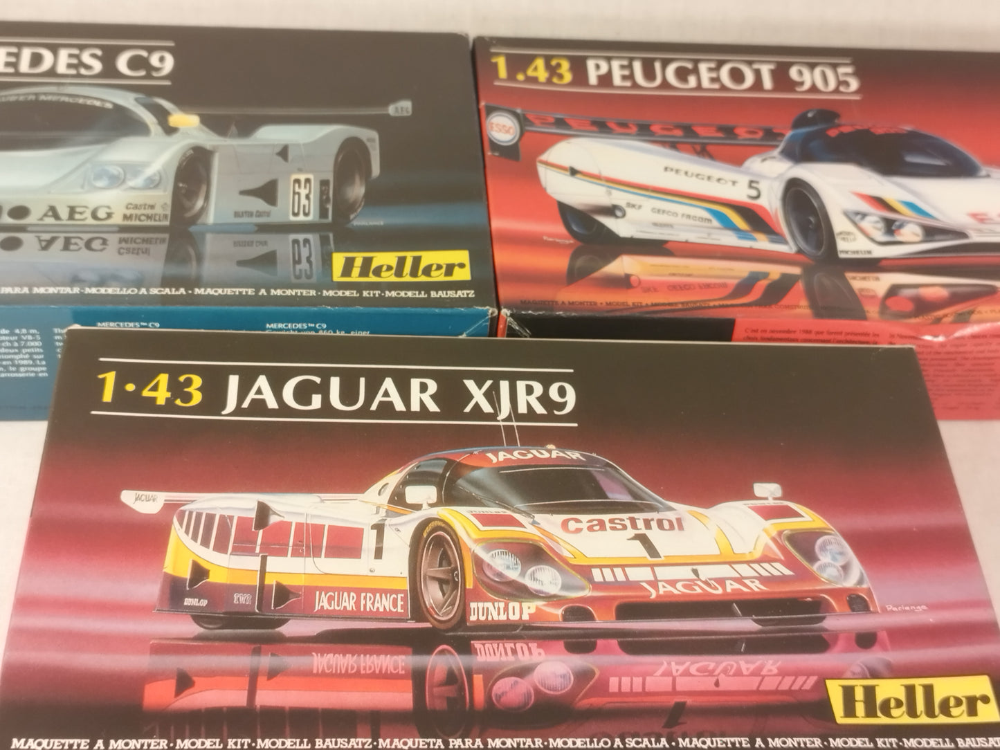 Heller 1/43 Scale Group C Prototype Collection