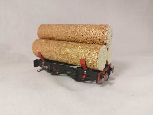 Mamod MSS O Gauge Log Wagon for Live Steam Set