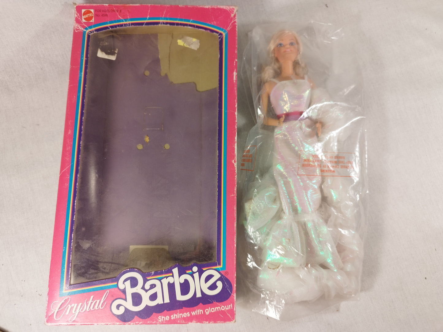 Mattel Taiwan Crystal Barbie 1983