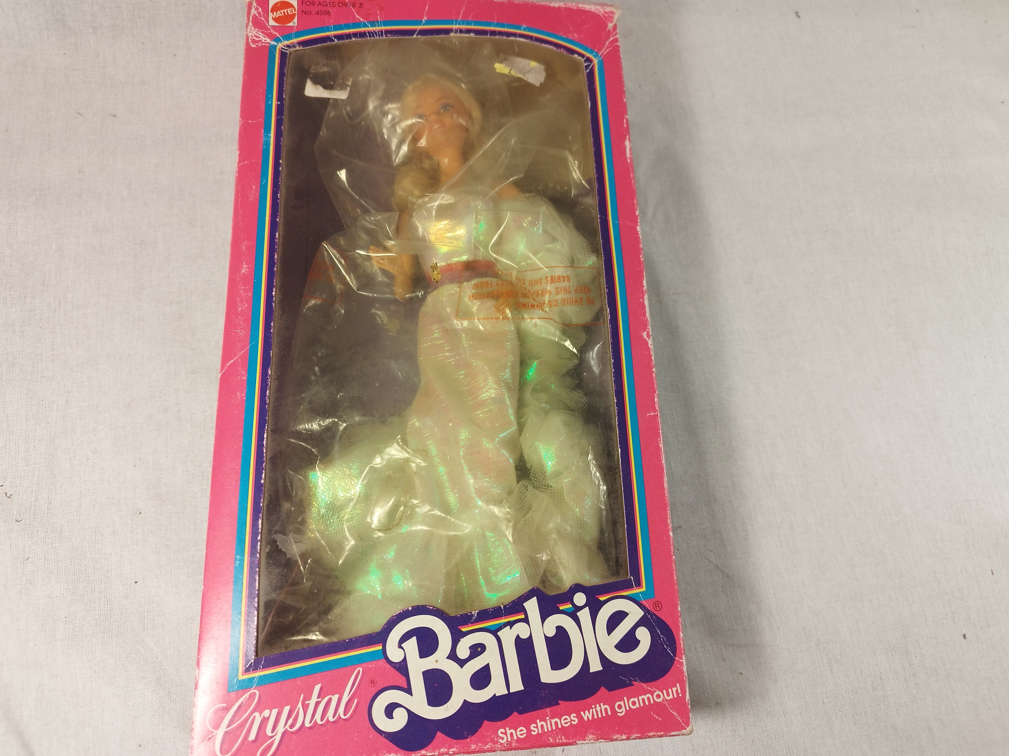 RARE & VINTAGE online 1983 Crystal Barbie by Mattel.