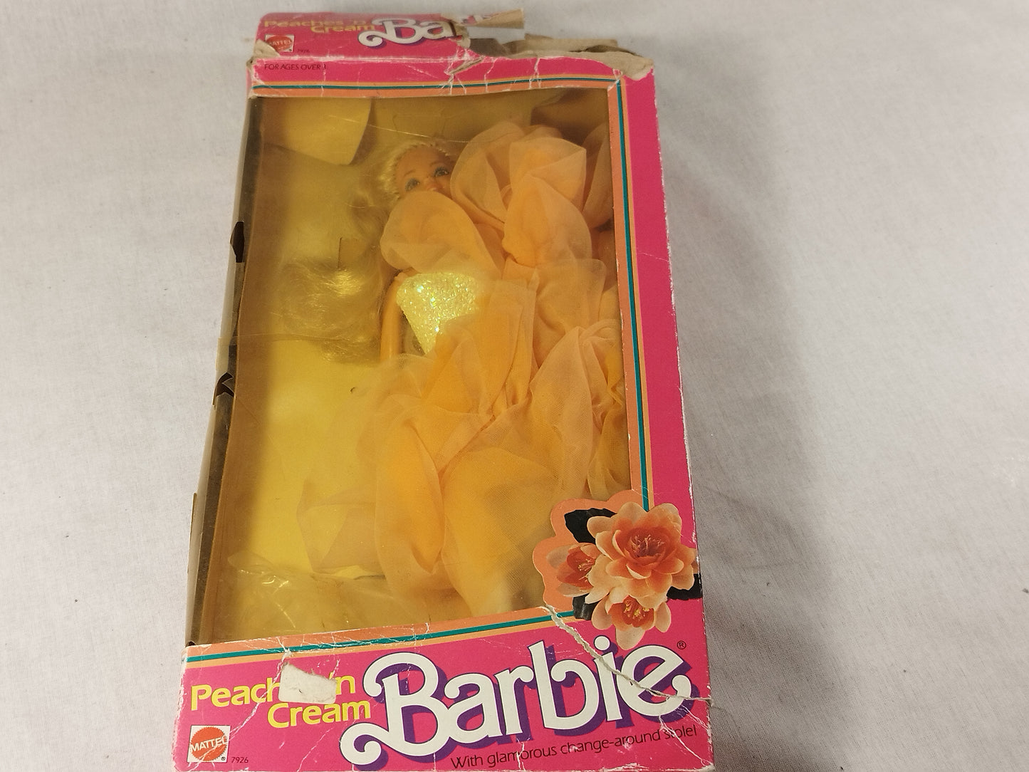 Mattel Taiwan Peaches 'n' Cream Barbie 1984 Boxed