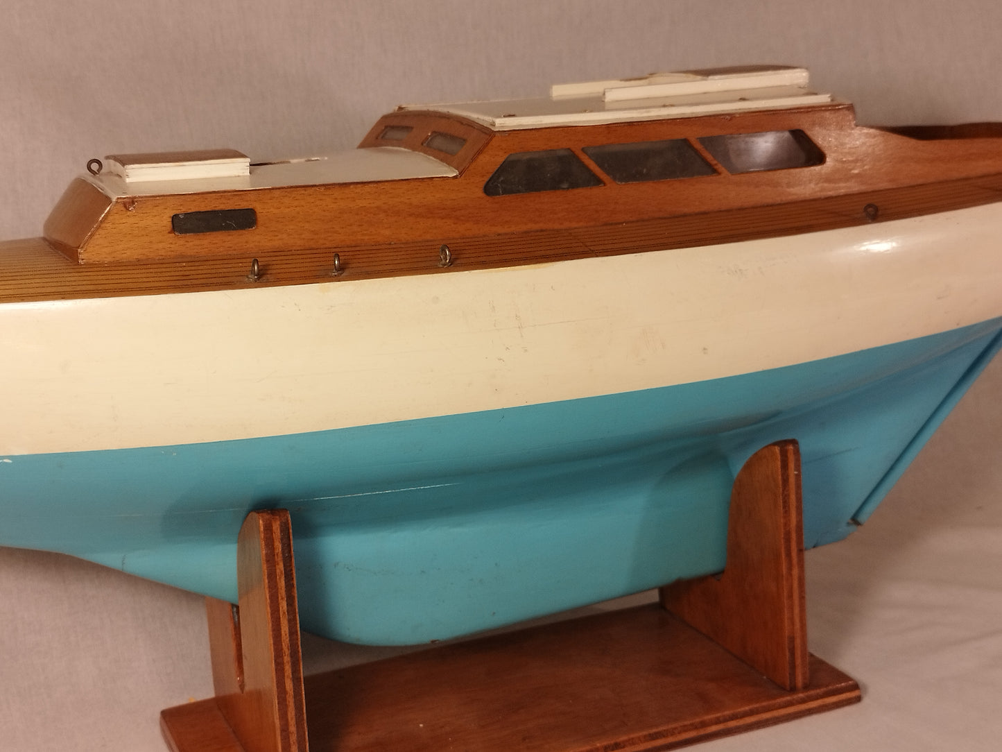 Wooden Hull 36" Pond Yacht Suitable for RC Project