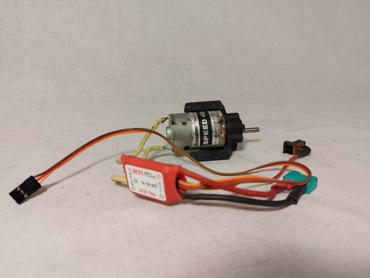 Graupner Speed 400 Motor inc. Jeti JES180 E.S.C for 6-10 NiCad Cells