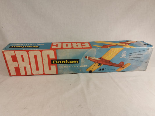 Frog Bantam 25" inch Wingspan Ready to Fly Model Kit - Late 1960's