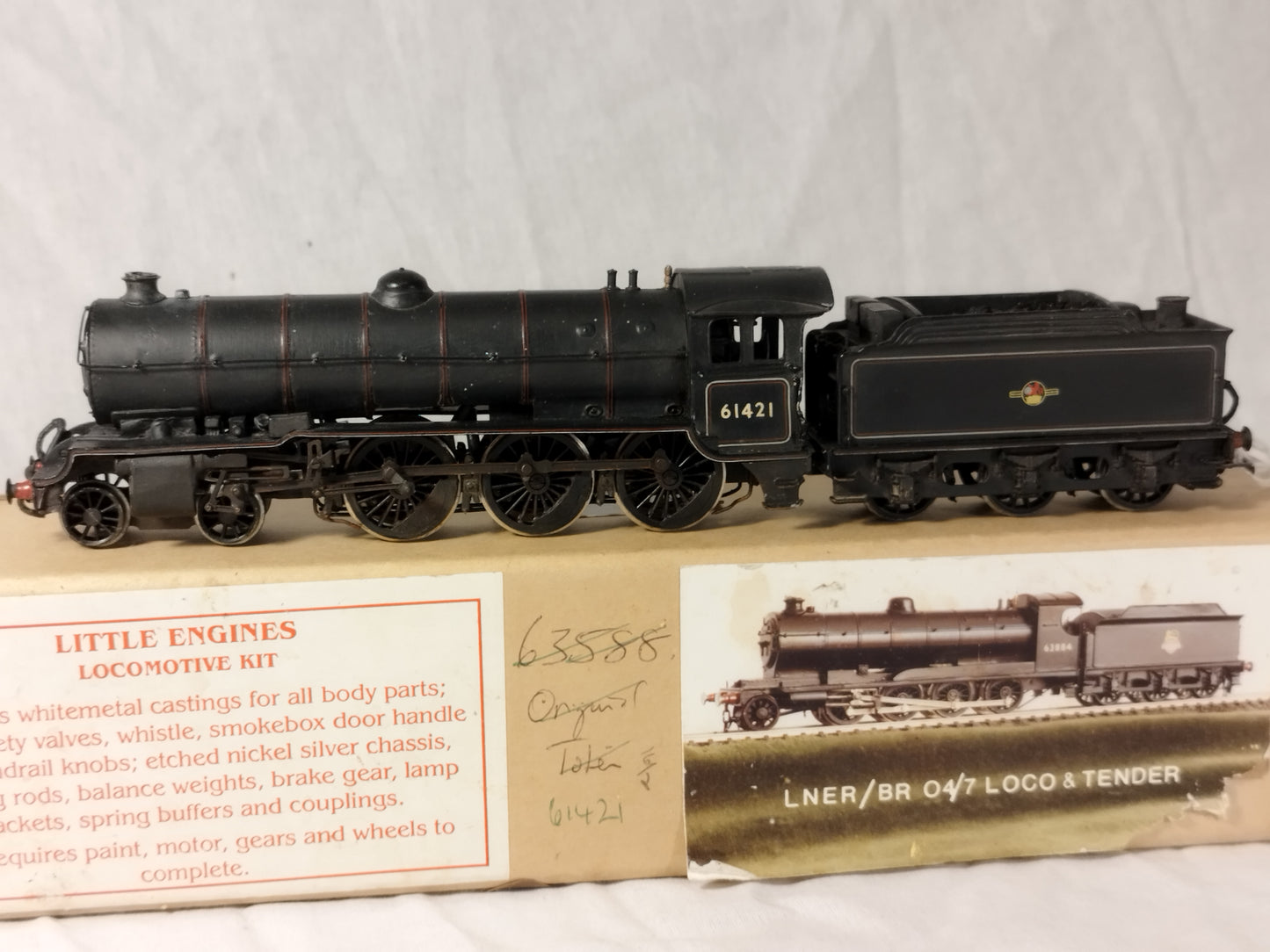 DJH Kit Built OO Gauge BR B16 4-6-0 Locomotive - Portescap Motor