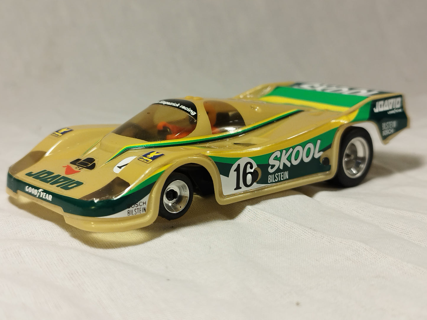 SCX Scalextric Exin SRS Porsche 956/962 GRP C "Skool" Slot Car - Rare!
