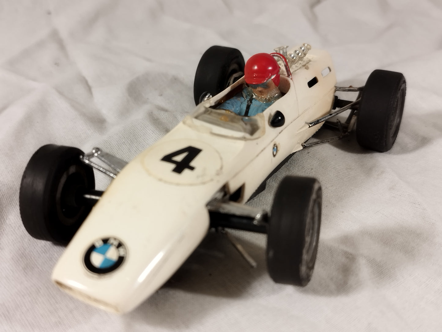 Vintage Carrera 1/24 Lola BMW F2 Slot Car