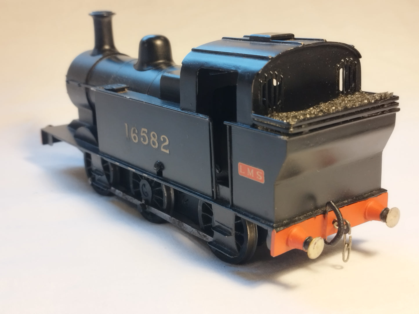 Dapol O Gauge 3F Jinty in LMS Black Livery - Tested Working