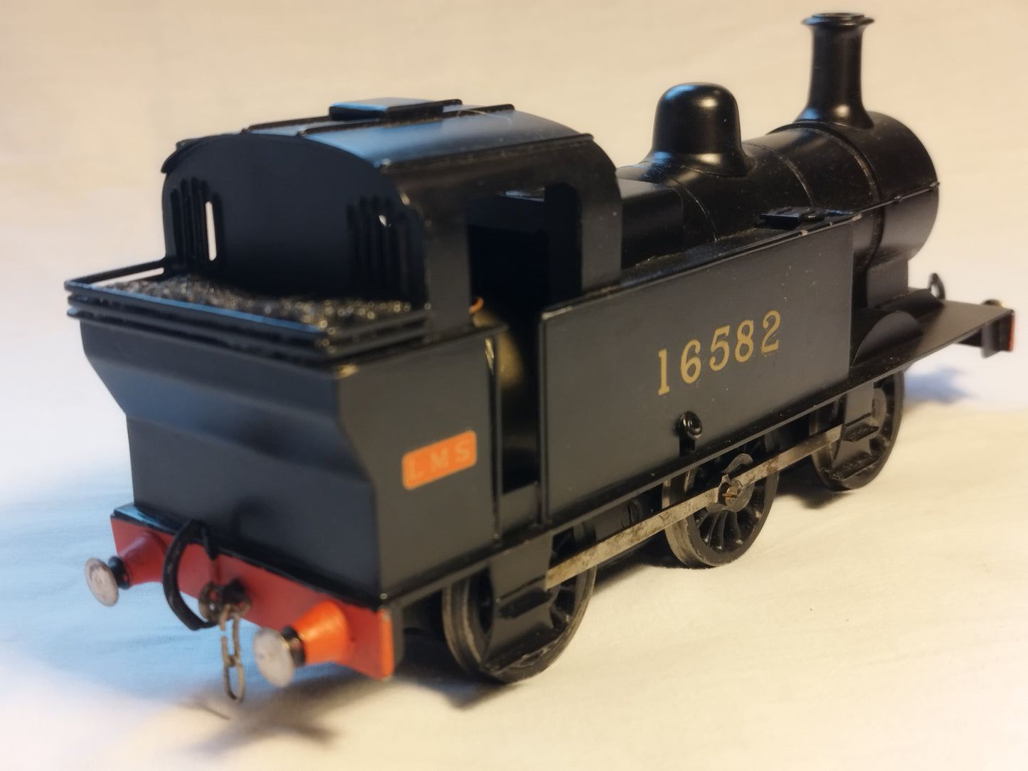 Dapol O Gauge 3F Jinty in LMS Black Livery - Tested Working