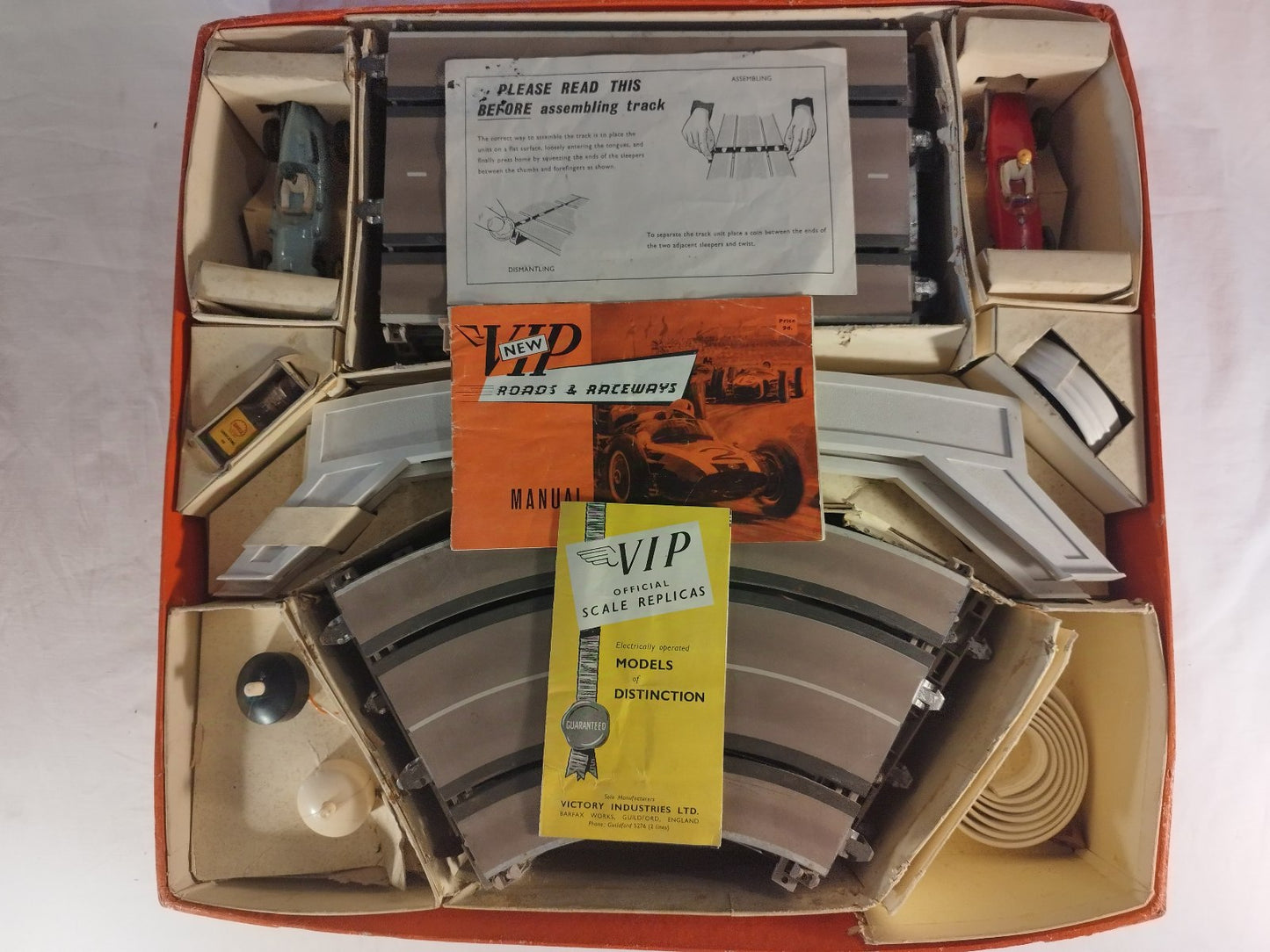 VIP Raceways Set R1 - 1960's F1 Cars Complete with all Paperwork!