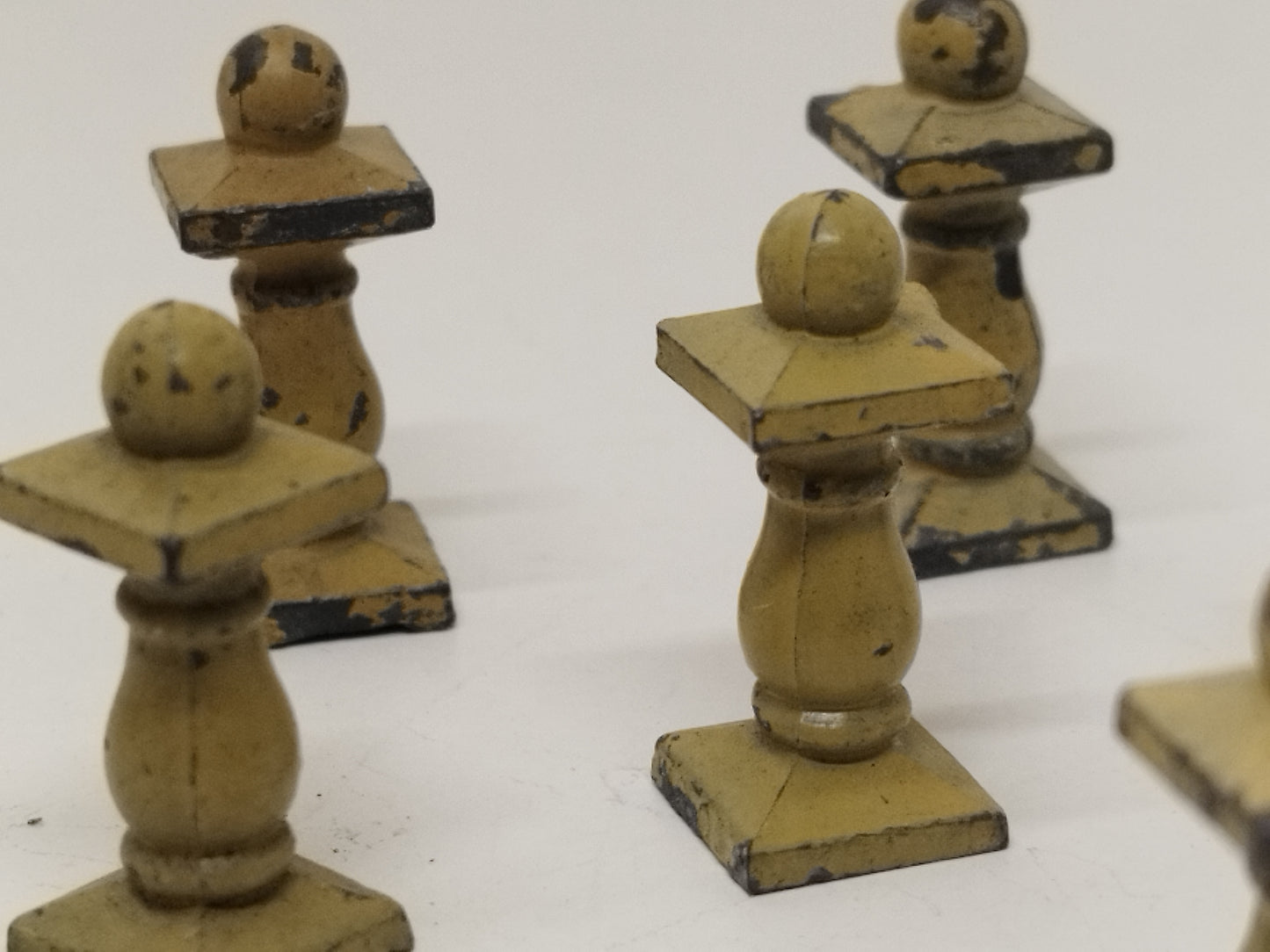 Britains Pre-War Floral Garden Single Balustrade End Sections
