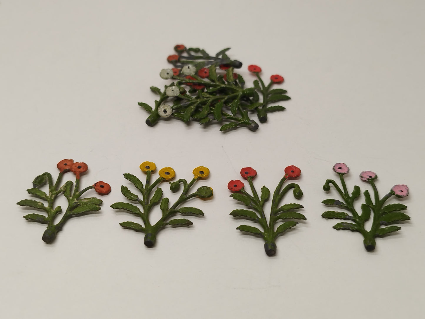 Britains Pre-War Floral Garden Flowers - No025 Poppy