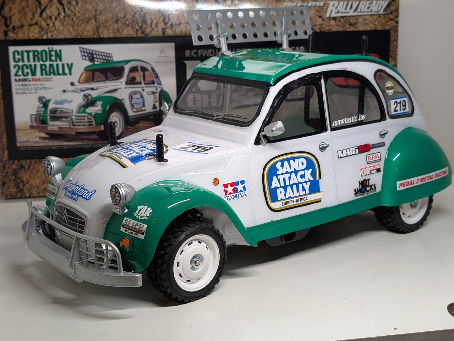 Tamiya 1/10 RC M-05RA Chassis Citroen 2CV Rally Car - Sleeper!