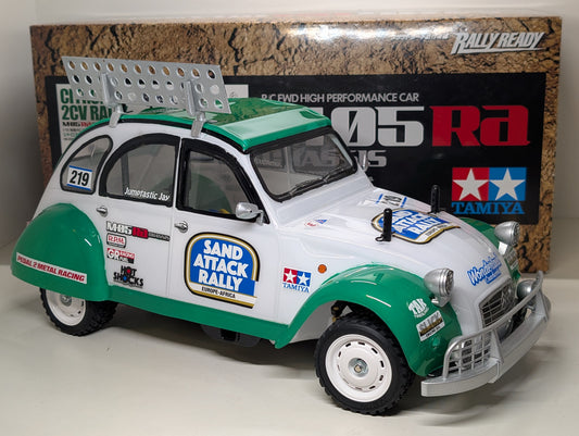 Tamiya 1/10 RC M-05RA Chassis Citroen 2CV Rally Car - Sleeper!