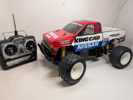 1991 Tamiya 1/10 RC Nissan King Cab Stadium Truck - Original condition