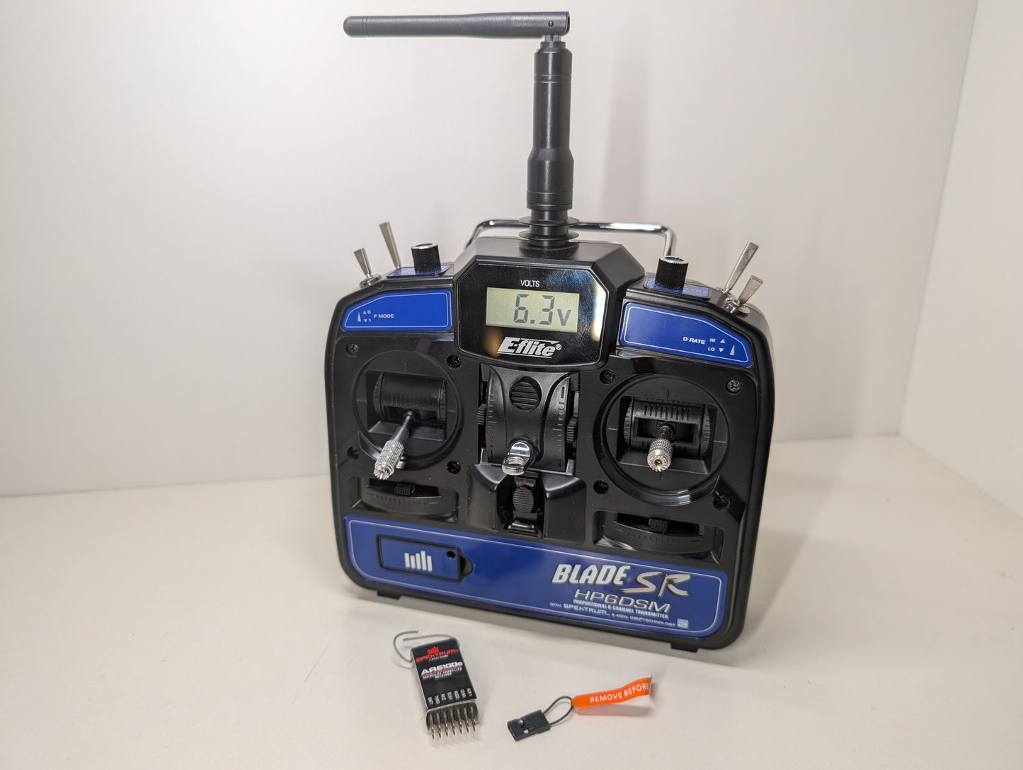 Eflite Spektrum HP6DDM Transmitter and Spektrum AR6100e 6 Channel Tx + Rx Bundle