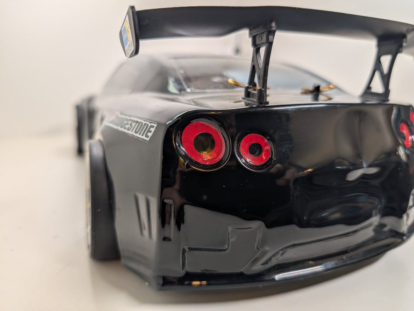 1/10 RC HSP Nissan GT-R Nitro Engined 4wd Radio Controlled Car - RTR