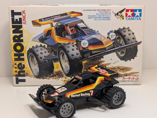 Tamiya 2902-600 1/32 The Hornet Junior Mini 4wd Buggy 1986 - Boxed and Working
