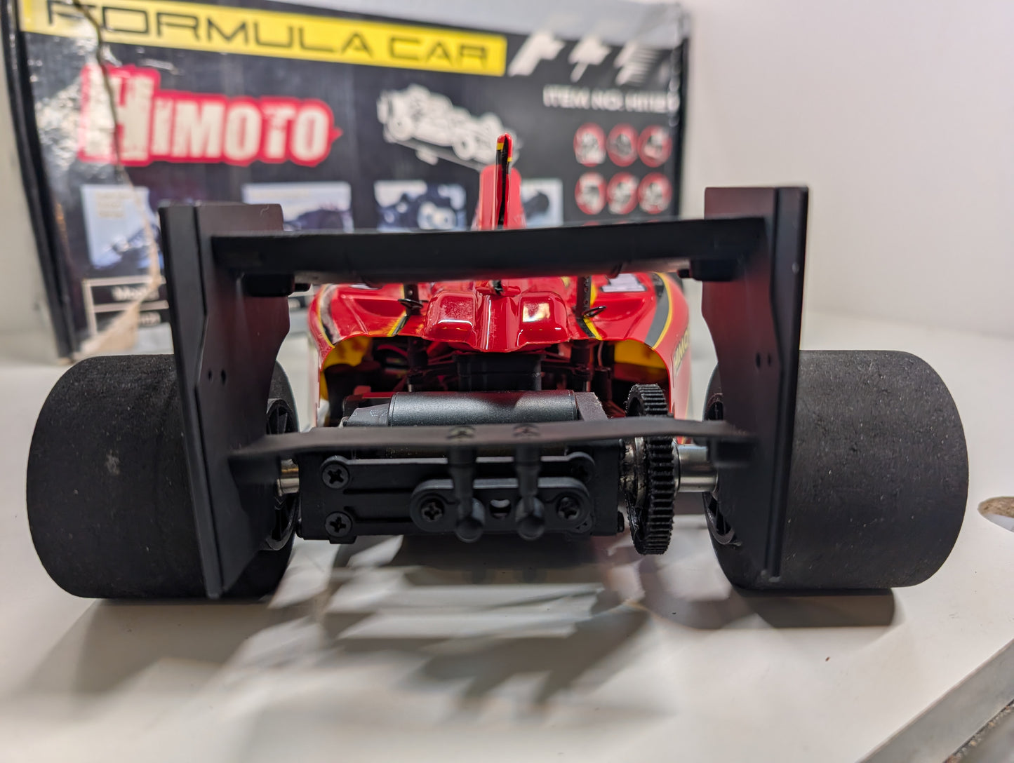 1/10 Scale RC HiMoto Formula Car with Matching Transmitter - Scarce!