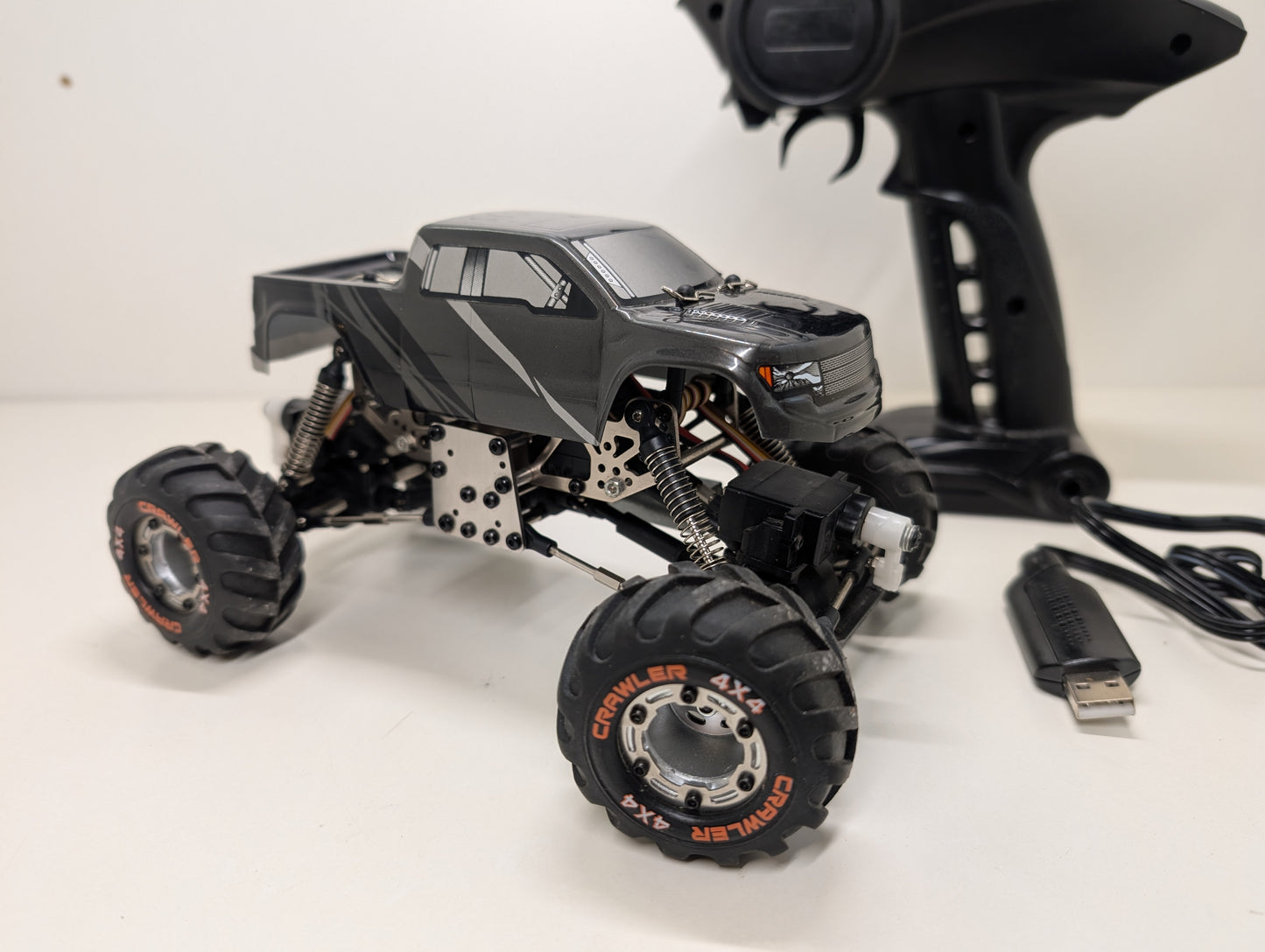 1/24 Scale RC HBX Devastator Mini Crawler 4wd 4ws - 2098b