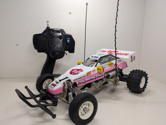 Tamiya 1/10 The Frog RC Buggy with Tamiya ExPec TTU-03 Transmitter