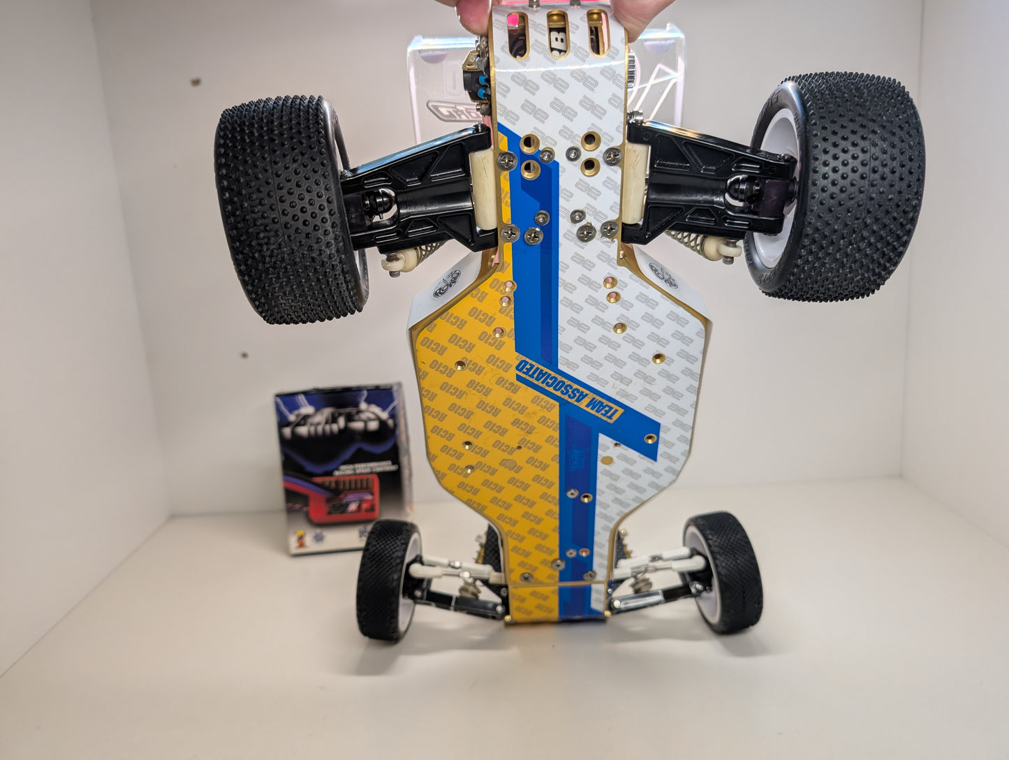 Vintage 1/10 Scale RC Team Associated RC10 A Stamp Gold Pan RC Buggy - Project