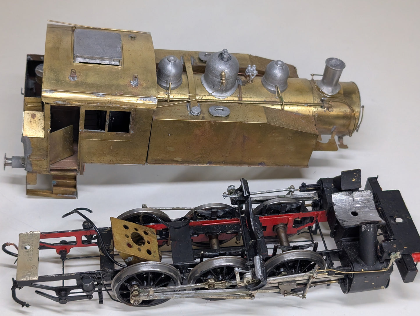 O Gauge Brass Kit Built USATC Southern S100 Dock Shunter - Project