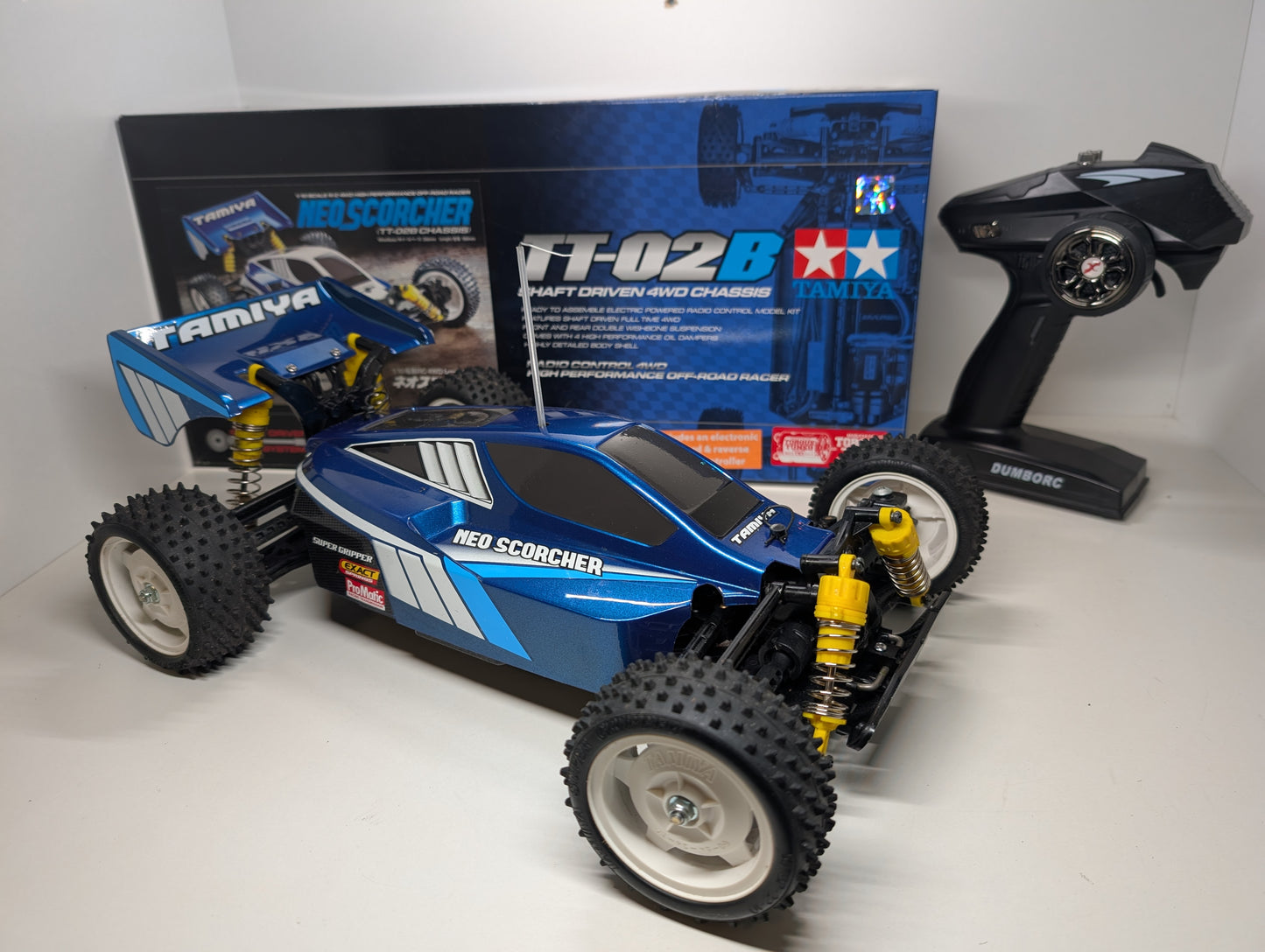 Tamiya 1/10 TT-02B Neo Scorcher 4WD - Yokomo Motor - Kit 58568 - Ready to Run