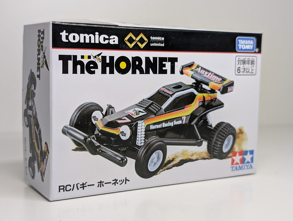 Voiture Miniature Télécommandée Tomica Premium Unlimited RC Buggy Hornet - À Partir De 6 Ans