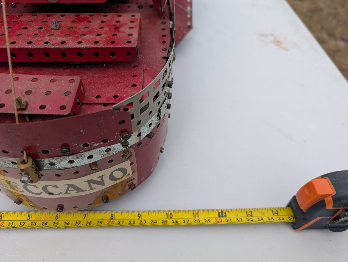 Meccano Shop Display Model Steam Ship with Motor